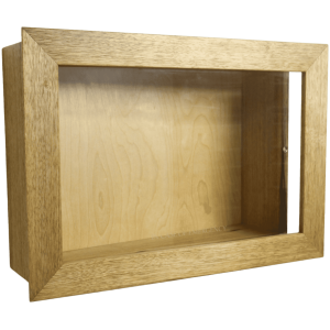 large black limba bible cabinet
